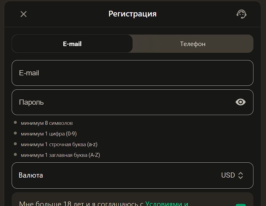 Зеркало Parimatch Италия